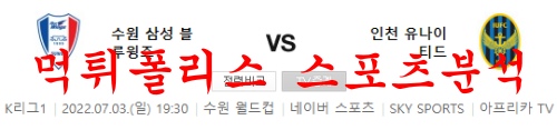 수원삼성블루윙즈인천유나이티드