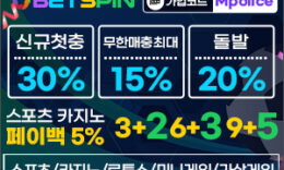 안전놀이터 벳스핀 신규 안전놀이터 입점완료 [보증금 1억 예치 완료] 4.5 (422)