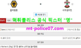 11월24일 EPL 분석 울버햄튼 vs 사우스햄튼 먹폴 픽스터 영 0 (0)