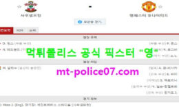 11월29일 EPL 분석 사우스햄튼 vs 맨유 먹폴 픽스터 영 0 (0)