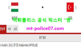 11월19일 네이션스리그 분석 헝가리 vs 터키 먹폴 픽스터 영 0 (0)