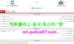 11월28일 EPL 분석 크리스탈팰리스 vs 뉴캐슬 먹폴 픽스터 영 0 (0)