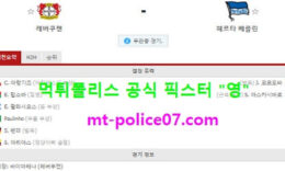 11월29일 분데스리가 분석 레버쿠젠 vs 헤르타베를린 먹폴 픽스터 영 0 (0)
