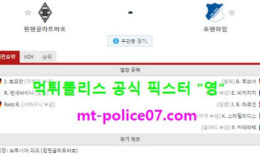 12월19일 분데스리가 분석 묀헨 vs 호펜하임 먹폴 픽스터 영 0 (0)