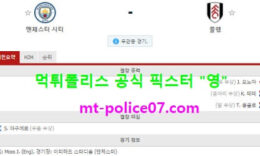 12월6일 EPL 분석 맨시티 vs 풀햄 먹폴 픽스터 영 0 (0)