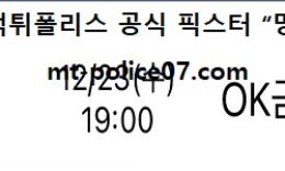 12월 23일 V리그 분석 대한항공 vs OK금융그룹 먹폴 픽스터 망동 0 (0)