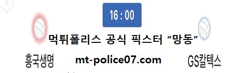 흥국생명 vs GS칼텍스