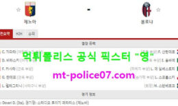 1월10일 세리에A 분석 제노아 vs 볼로냐 먹폴 픽스터 영 0 (0)