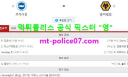 1월3일 EPL 분석 브라이튼 vs 울버햄튼 먹폴 픽스터 영 1 (1)