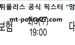 2월 3일 V리그 분석 KB손해보험 vs 대한항공 먹폴 픽스터 망동 0 (0)