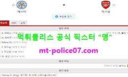2월28일 EPL 분석 레스터시티 vs 아스날 먹폴 픽스터 영 0 (0)