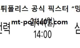 2월 14일 V리그 분석 한국전력 vs 삼성화재 먹폴 픽스터 망동 5 (1)