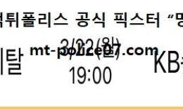 3월 22일 V리그 분석 현대캐피탈 vs KB손해보험 먹폴 픽스터 망동 0 (0)
