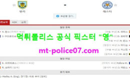 3월4일 EPL 분석 번리 vs 레스터 먹폴 픽스터 영 0 (0)
