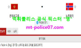 3월31일 월드컵예선 분석 몬테네그로 vs 노르웨이 먹폴 픽스터 영 0 (0)