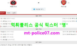 4월12일 EPL 분석 셰필드 vs 아스날 먹폴 픽스터 영 0 (0)