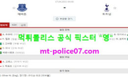 4월17일 EPL 분석 에버튼 vs 토트넘 먹폴 픽스터 영 0 (0)