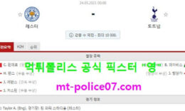 5월24일 EPL 분석 레스터 vs 토트넘 먹폴 픽스터 영 0 (0)