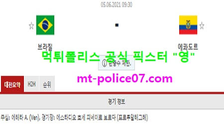 브라질 vs 에콰도르