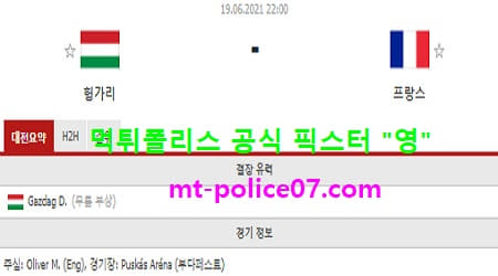 헝가리 vs 프랑스