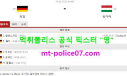 6월24일 유로 분석 독일 vs 헝가리 먹폴 픽스터 영 0 (0)