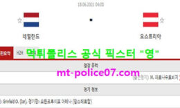 6월18일 유로 분석 네덜란드 vs 오스트리아 먹폴 픽스터 영 0 (0)
