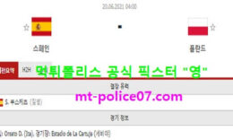 6월20일 유로 분석 스페인 vs 폴란드 먹폴 픽스터 영 0 (0)