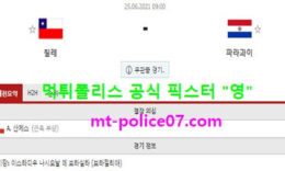6월25일 코파아메리카 분석 칠레 vs 파라과이 먹폴 픽스터 영 0 (0)