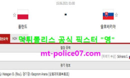 6월15일 유로 분석 폴란드 vs 슬로바키아 먹폴 픽스터 영 0 (0)