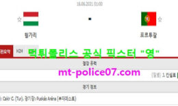 6월16일 유로 분석 헝가리 vs 포르투갈 먹폴 픽스터 영 5 (1)