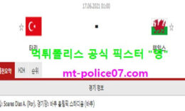 6월17일 유로 분석 터키 vs 웨일스 먹폴 픽스터 영 0 (0)