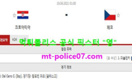 6월19일 유로 분석 크로아티아 vs 체코 먹폴 픽스터 영 0 (0)