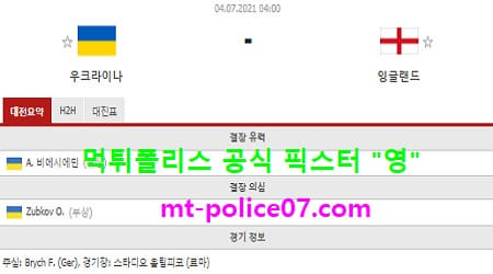 우크라이나 vs 잉글랜드