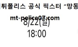 8월 22일 K리그 분석 서울 vs 포항 먹폴 픽스터 망동 4 (1)