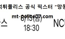 8월 13일 KBO 분석 한화 vs NC 먹폴 픽스터 망동 0 (0)