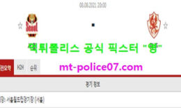 8월8일 K리그 분석 서울 vs 광주 먹폴 픽스터 영 0 (0)
