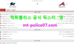 8월17일 MLB 분석 마이애미 vs 애틀랜타 먹폴 픽스터 영 0 (0)