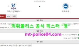 9월28일 EPL 분석 크리스탈팰리스 vs 브라이튼 먹폴 픽스터 영 0 (0)