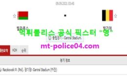 9월9일 월드컵예선 분석 벨라루스 vs 벨기에 먹폴 픽스터 영 0 (0)
