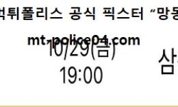 10월 29일 V리그 분석 KB손해보험 vs 삼성화재 먹폴 픽스터 망동 0 (0)