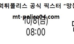 10월 8일 NBA 분석 샬럿 vs 멤피스 먹폴 픽스터 망동 0 (0)