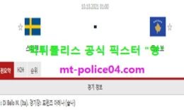 10월10일 월드컵예선 분석 스웨덴 vs 코소보 먹폴 픽스터 영 0 (0)