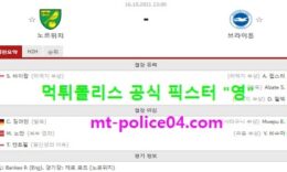 10월16일 EPL 분석 노리치 vs 브라이튼 먹폴 픽스터 영 0 (0)