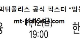 11월 12일 V리그 분석 OK금융그룹 vs 한국전력 먹폴 픽스터 망동 0 (0)