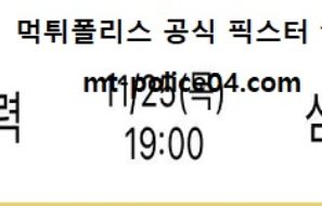 11월 25일 V리그 분석 한국전력 vs 삼성화재 먹폴 픽스터 망동