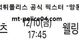 12월 10일 A리그 분석 뉴캐슬제츠 vs 웰링턴피닉스 먹폴 픽스터 망동 0 (0)