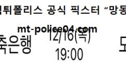 12월 16일 V리그 분석 페퍼저축은행 vs 한국도로공사 먹폴 픽스터 망동 0 (0)