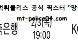2월 3일 V리그 분석 페퍼저축은행 vs KGC인삼공사 먹폴 픽스터 망동 0 (0)