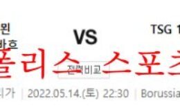 5월14일 분데스리가 묀헨글라트바흐 호펜하임 분석 먹튀폴리스 0 (0)