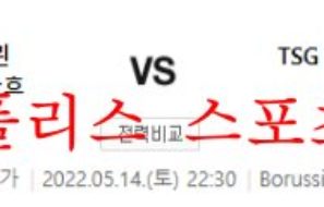 5월14일 분데스리가 묀헨글라트바흐 호펜하임 분석 먹튀폴리스